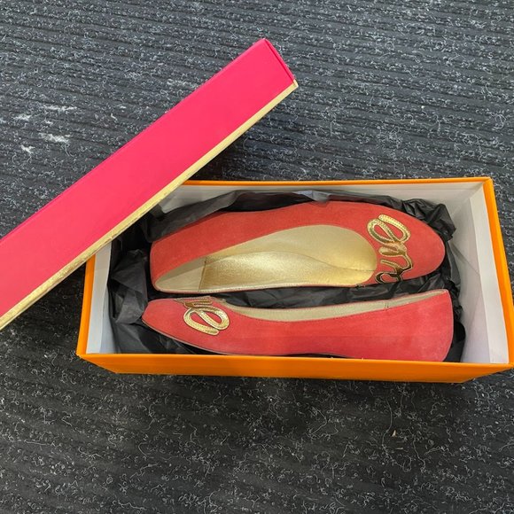 Kate Spade Julip Flat in red - Picture 2 of 2